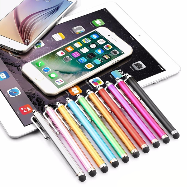 Elzo Pennino Capacitivo Stilo Penna, 4 Stylus Pen Capacitiva con 6