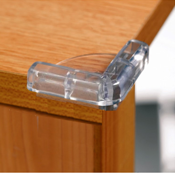 Vicloon Paraspigoli Per Bambini, 10M Trasparenti Protezione Angolo Bambino Autoadesiva PVC, Extra Spesso Copri Angoli per Bambini, Para Spigoli per Mobili Paraspigoli Muro Angolari per Tavoli Cassetti