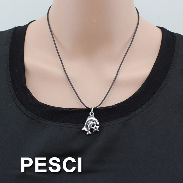 Collana Segno Zodiacale Ariete In Argento Sterling 925 – Ciondolo Con Catena 45,7 Cm – Confezione Regalo