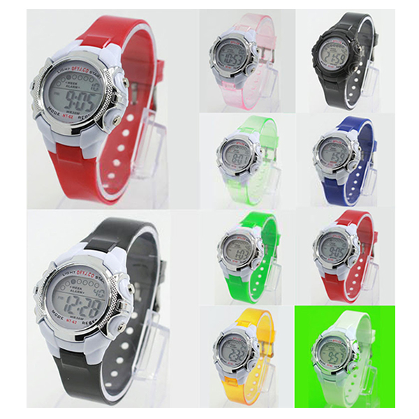 O Spettacolare Quarzo Bambini Ragazzi Cronometro Regalo Led 