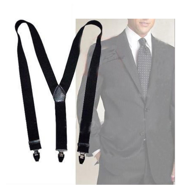 Bretelle Uomo In Pelle Fatte A Mano In Spagna - Stile Vintage Con Clip Forti