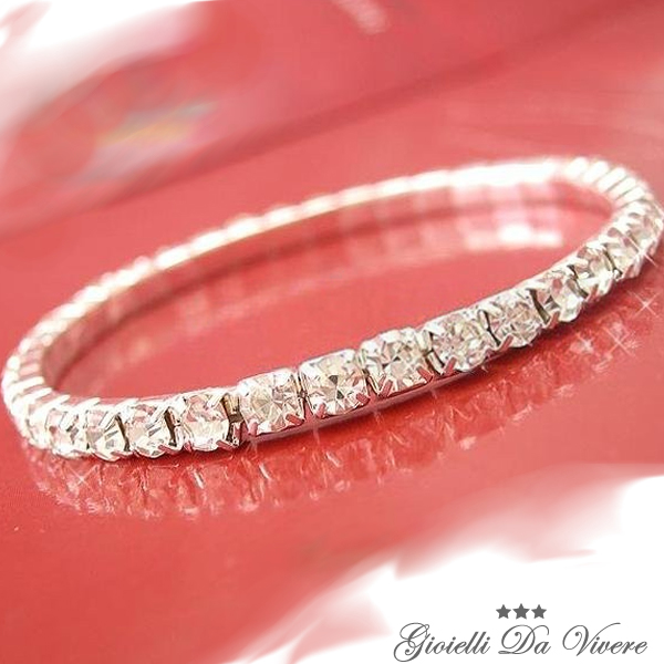 Bracciale Con Strass & Perla Artificale | SHEIN ALIA - Foto 2